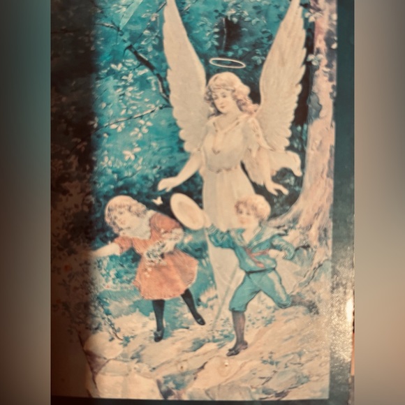 Child of God prayer book gold metallic edging vintage art beautiful - Picture 10 of 14